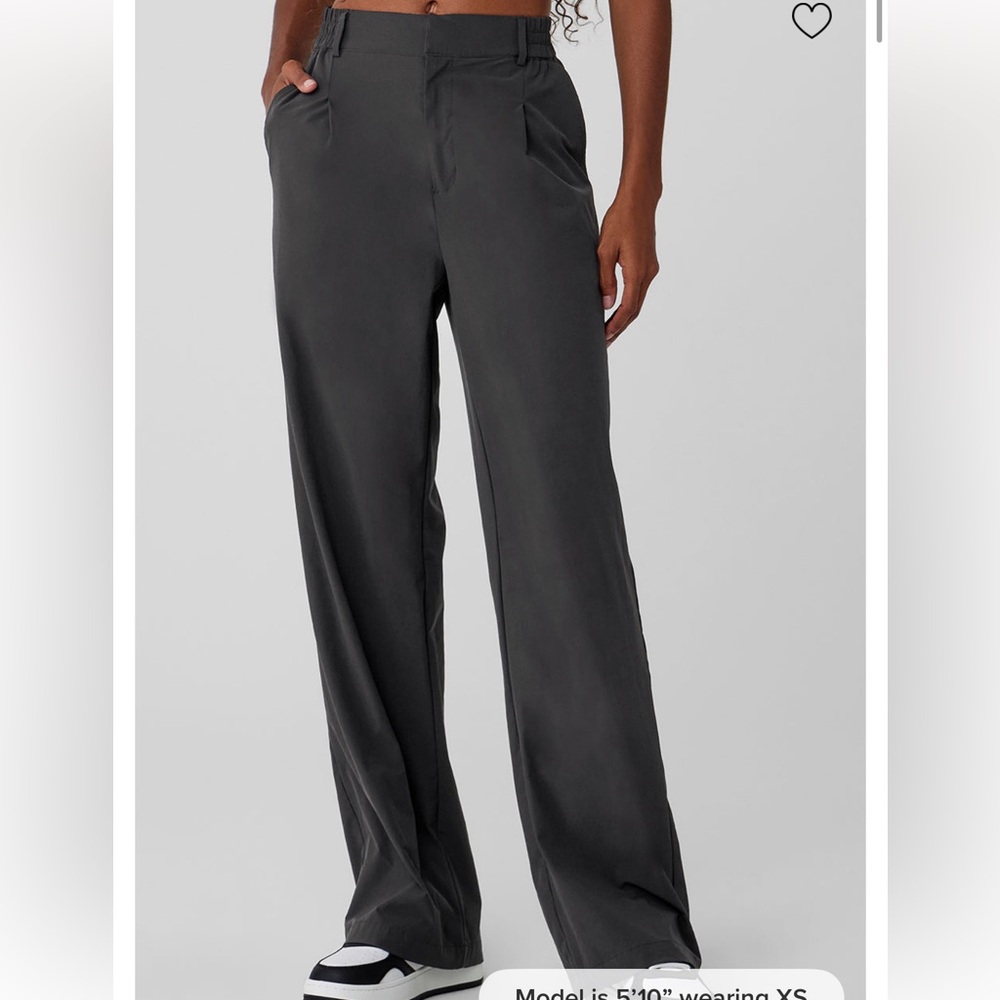 High-Waist Pursuit Trouser - Anthracite